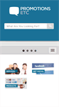 Mobile Screenshot of mypromotionsetc.com